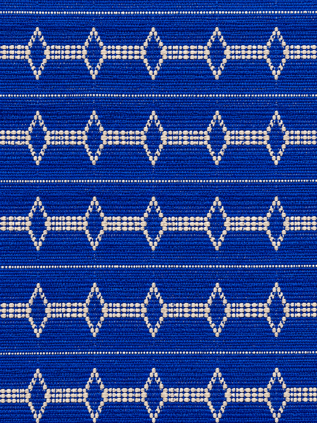 Close-up of the weave on the Cobalt, Diamond Chain